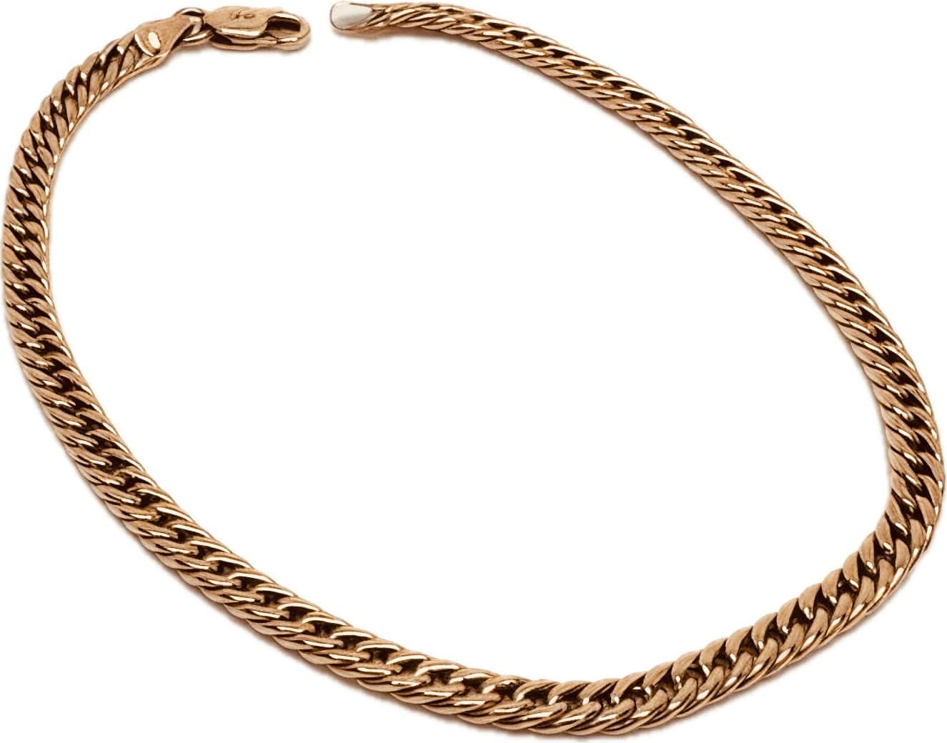PULSERA GRUMET ORO 18K - ROJO
